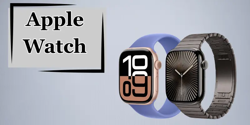 Two Apple Watches With Different Straps, Showcasing Various Designs And Features.
