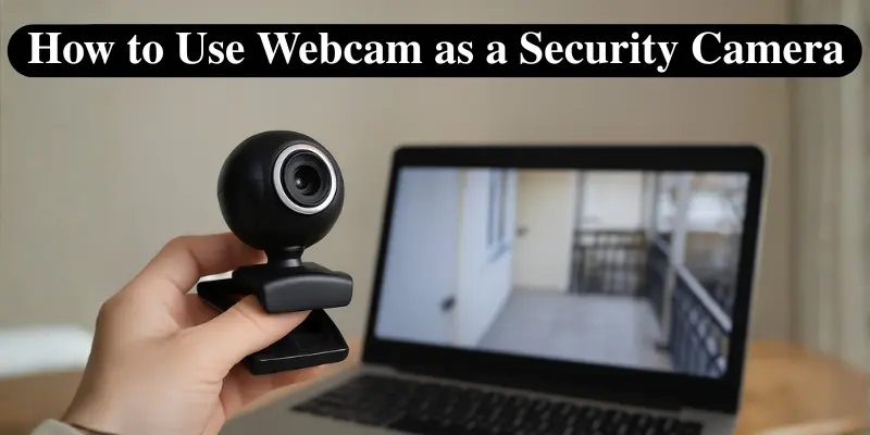 Learn How To Use A Webcam As A Security Camera For Home Surveillance With Simple Setup Instructions.