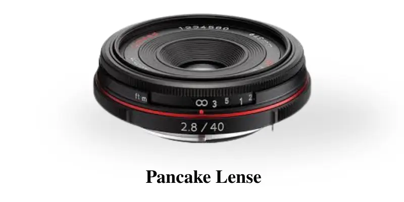 Pancake Lens With 40Mm Focal Length And F/2.8 Aperture, Known For Its Compact Size, Perfect For Everyday And Travel Photography.