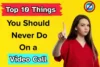 10 Common Video Call Mistakes You Should Never Make - Post Thumbnail